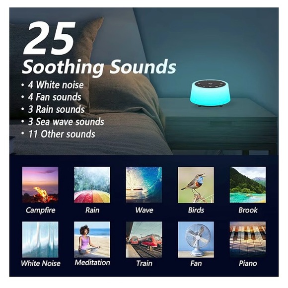Color Sleep Sound Machine - Picture 2 of 8